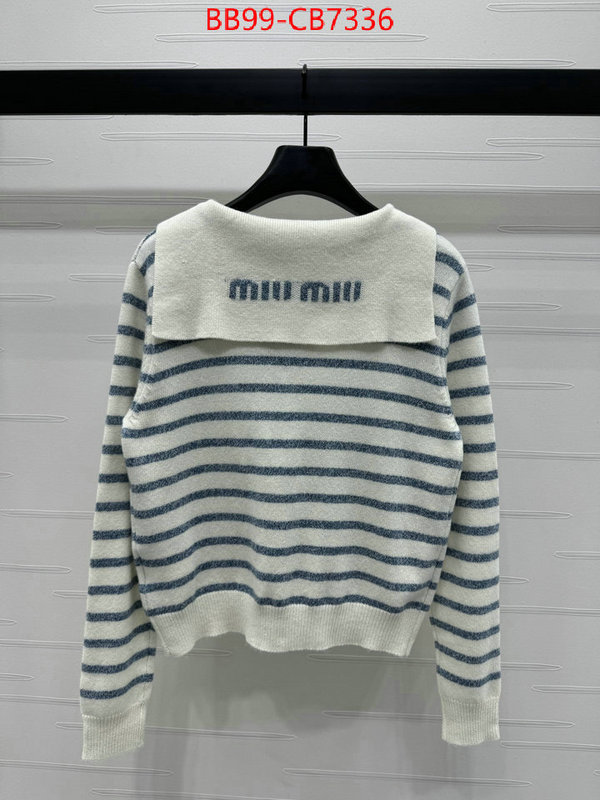 Clothing-MIU MIU how to find designer replica ID: CB7336 $: 99USD