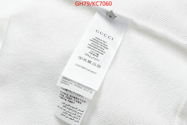 Clothing-Gucci perfect replica ID: KC7060 $: 79USD