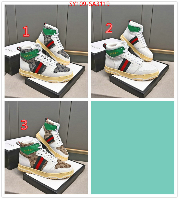 Men Shoes-Gucci buy luxury 2024 ID: SA3119 $: 109USD