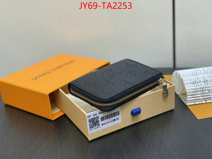 LV Bags(TOP)-Wallet buy high quality cheap hot replica ID: TA2253 $: 69USD,