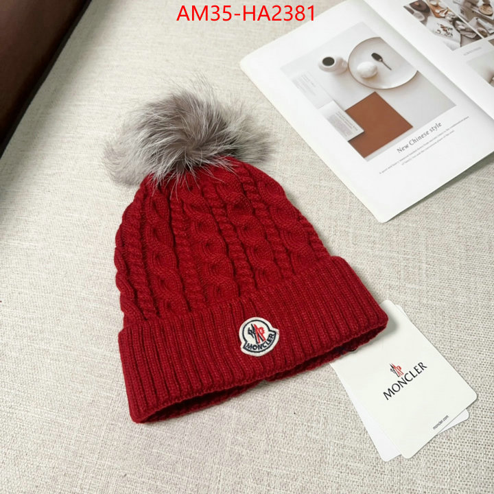 Cap(Hat)-Moncler luxury 7 star replica ID: HA2381 $: 35USD