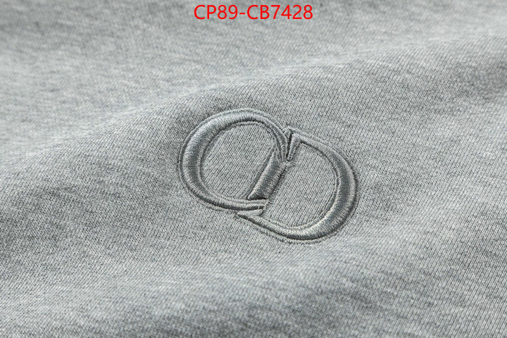 Clothing-Dior top quality replica ID: CB7428 $: 89USD