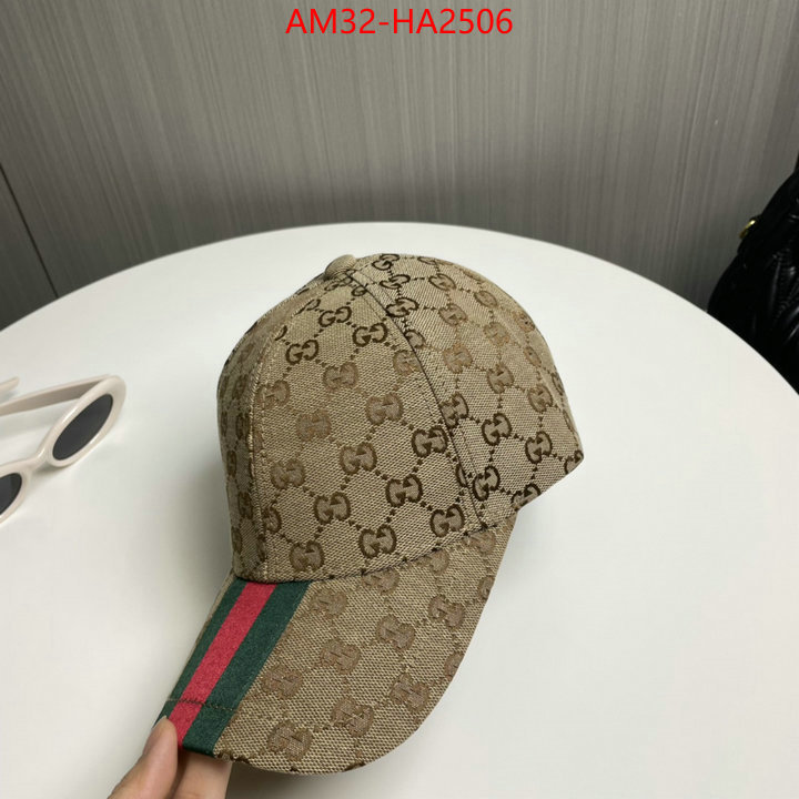 Cap(Hat)-Gucci where quality designer replica ID: HA2505 $: 32USD