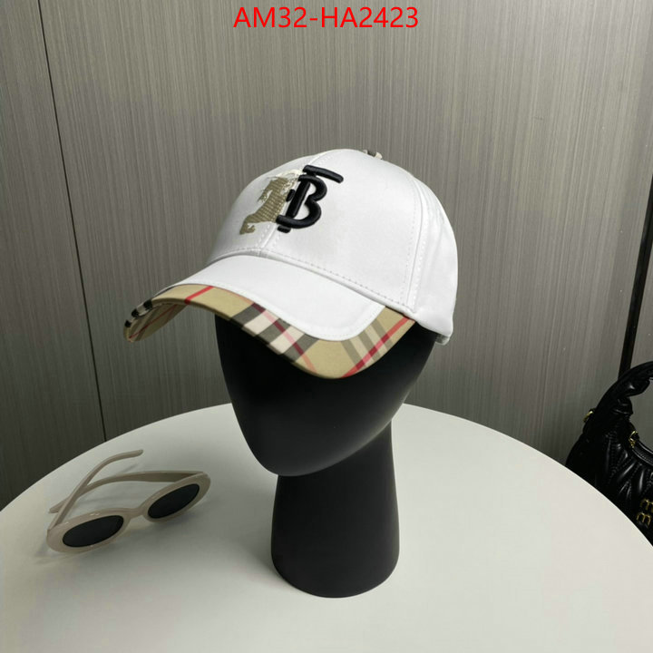 Cap(Hat)-Burberry luxury fake ID: HA2423 $: 32USD