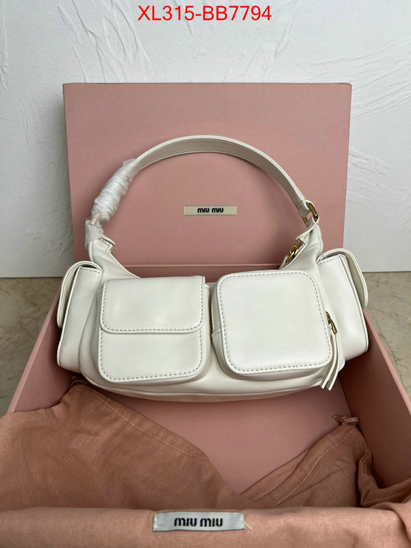 Miu Miu Bags(TOP)-Handbag- what's best ID: BB7794 $: 315USD,