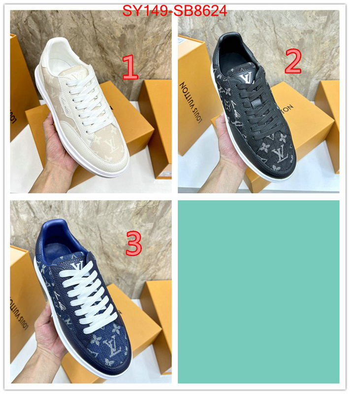 Men Shoes-LV designer wholesale replica ID: SB8624 $: 149USD