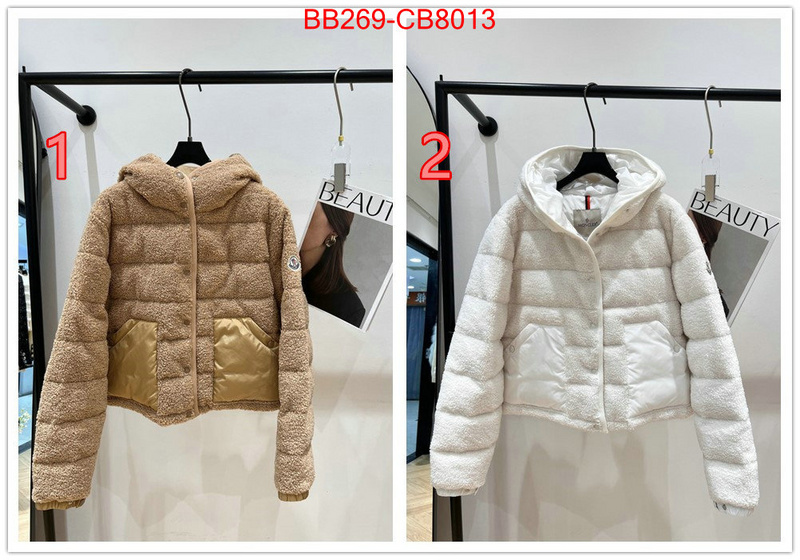 Clothing-Moncler best quality designer ID: CB8013 $: 269USD