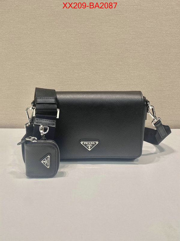 Prada Bags(TOP)-Crossbody- wholesale imitation designer replicas ID: BA2087 $: 209USD,