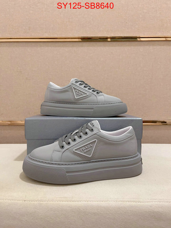 Men shoes-Prada best replica 1:1 ID: SB8640 $: 125USD