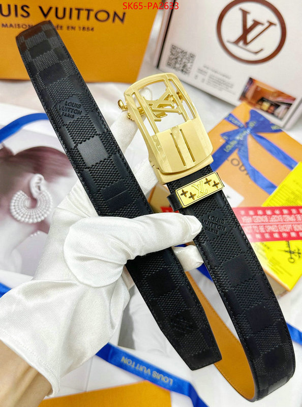 Belts-LV 2024 luxury replicas ID: PA2633 $: 65USD