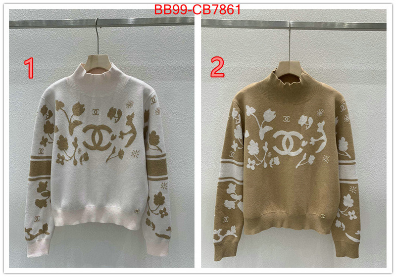 Clothing-Chanel luxury fake ID: CB7861 $: 99USD