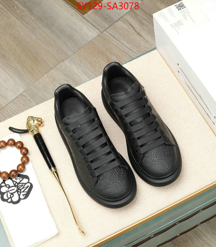 Women Shoes-Alexander McQueen replica aaaaa+ designer ID: SA3078 $: 129USD