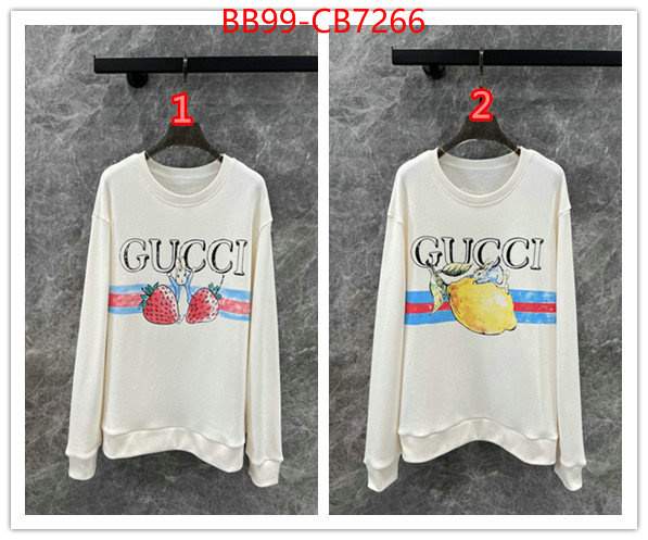 Clothing-Gucci 7 star ID: CB7266 $: 99USD