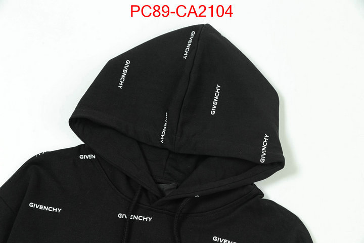 Clothing-Givenchy luxury cheap ID: CA2104 $: 89USD