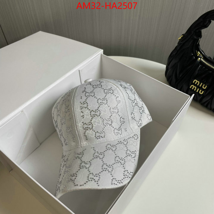 Cap(Hat)-Gucci replcia cheap from china ID: HA2507 $: 32USD