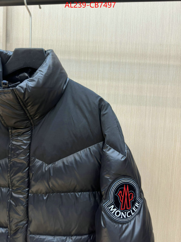 Down jacket Men-Moncler mirror quality ID: CB7497 $: 239USD