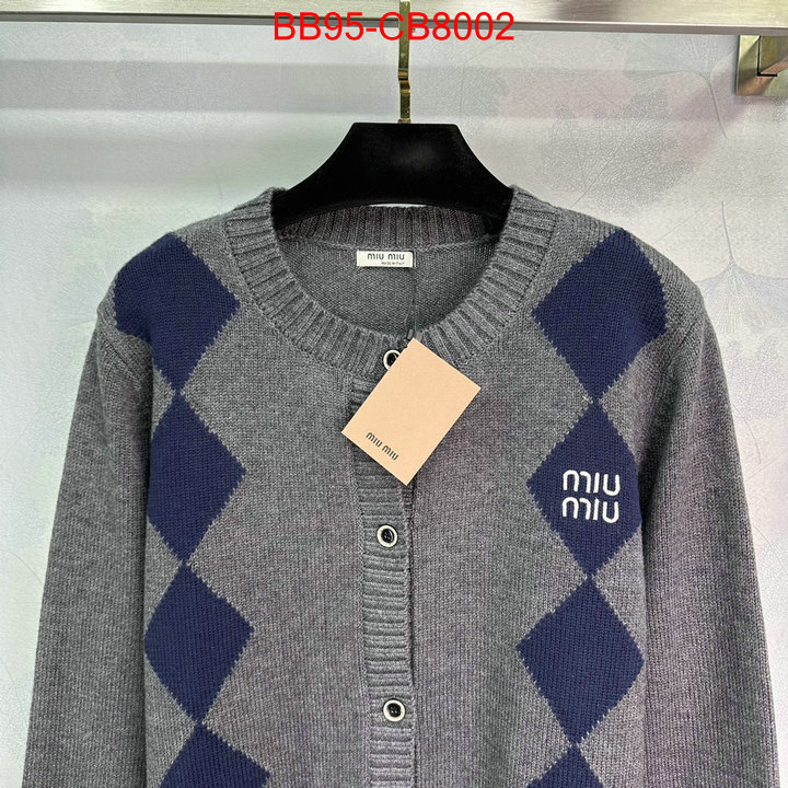 Clothing-MIU MIU fashion replica ID: CB8002 $: 95USD