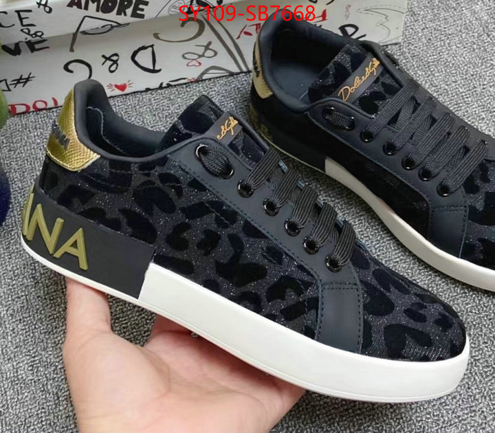 Men Shoes-DG replica 2024 perfect luxury ID: SB7668 $: 109USD