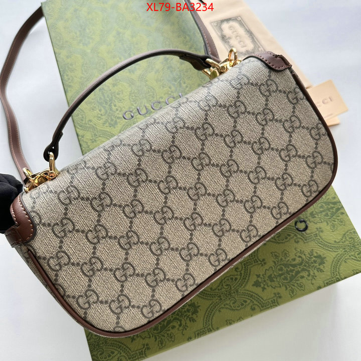 Gucci Bags(4A)-Horsebit- 2024 perfect replica designer ID: BA3234 $: 79USD,