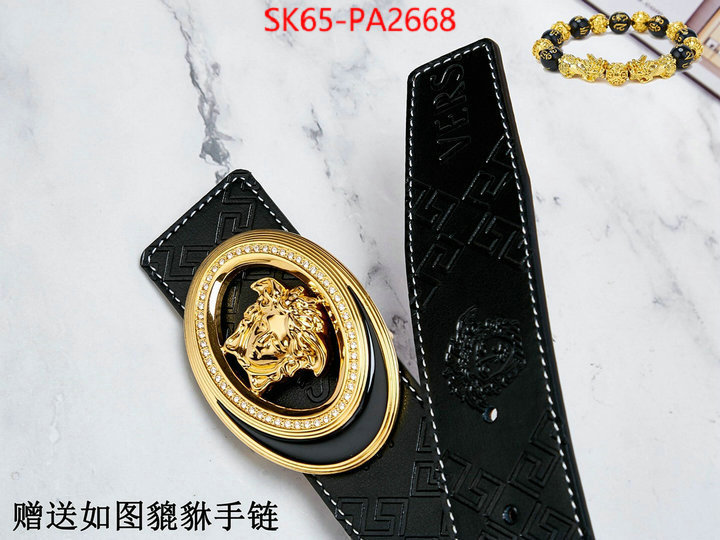 Belts-Versace designer 1:1 replica ID: PA2668 $: 65USD