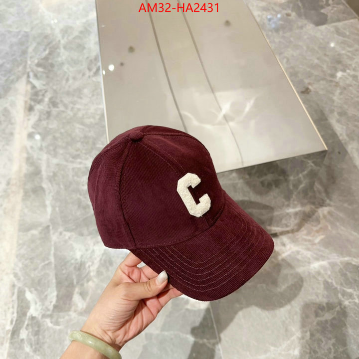 Cap(Hat)-Celine where quality designer replica ID: HA2431 $: 32USD