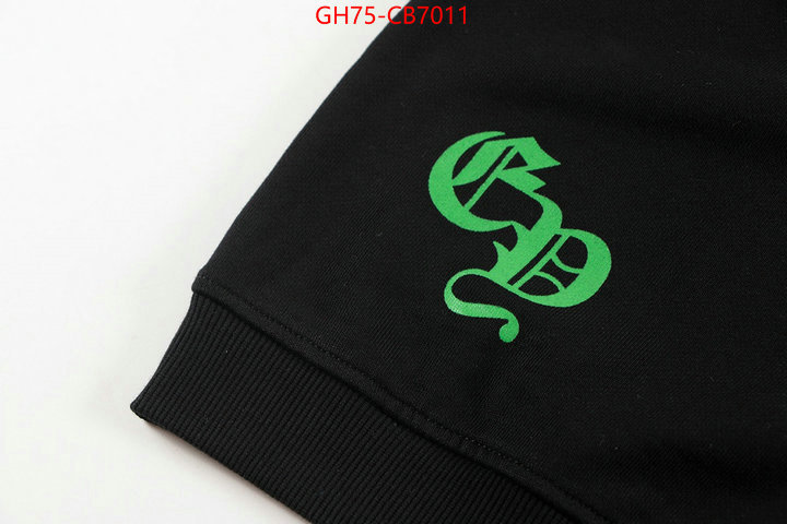 Clothing-Chrome Hearts highest product quality ID: CB7011 $: 75USD