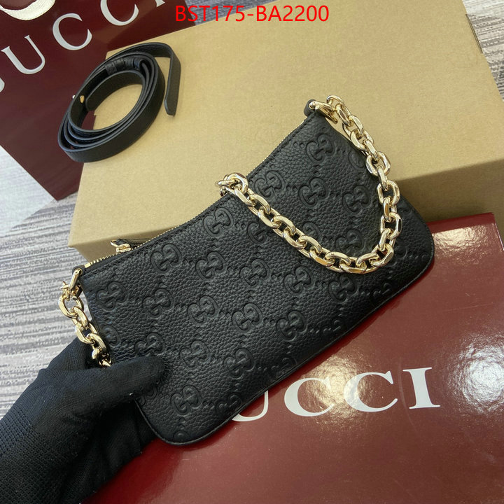 Gucci Bags(TOP)-Crossbody- customize the best replica ID: BA2200 $: 175USD,