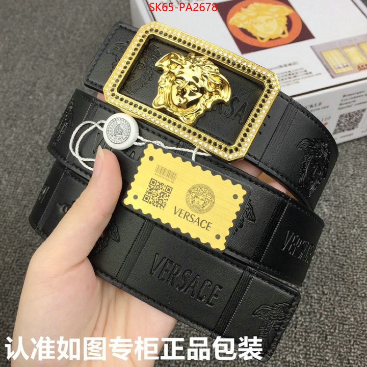 Belts-Versace sell online luxury designer ID: PA2678 $: 65USD