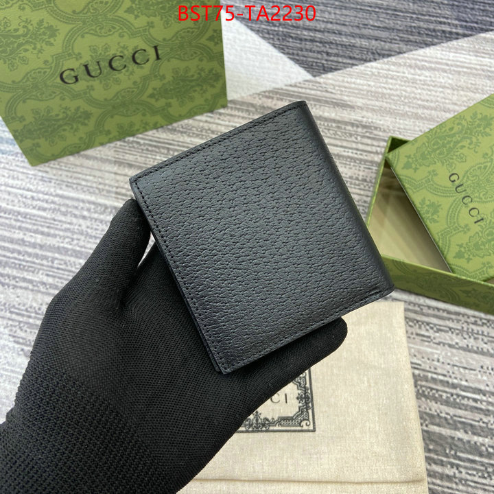 Gucci Bags(TOP)-Wallet- high quality perfect ID: TA2230 $: 75USD,