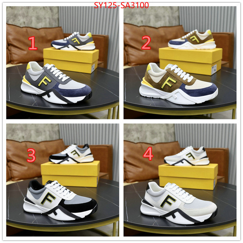 Men Shoes-Fendi where to buy high quality ID: SA3100 $: 125USD