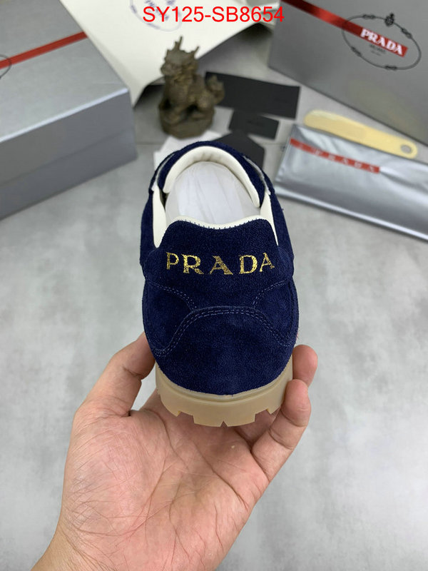 Men shoes-Prada high quality online ID: SB8654 $: 125USD