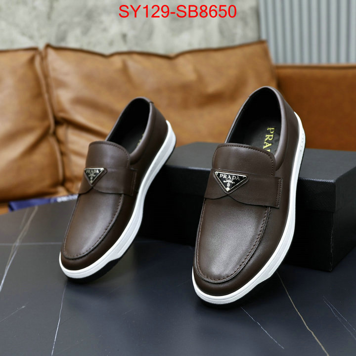 Men shoes-Prada 1:1 replica ID: SB8650 $: 129USD