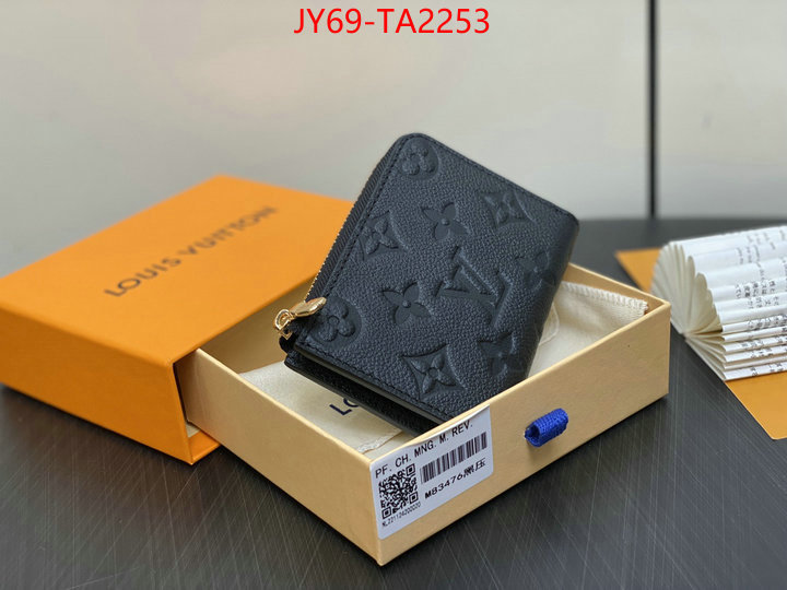 LV Bags(TOP)-Wallet buy high quality cheap hot replica ID: TA2253 $: 69USD,