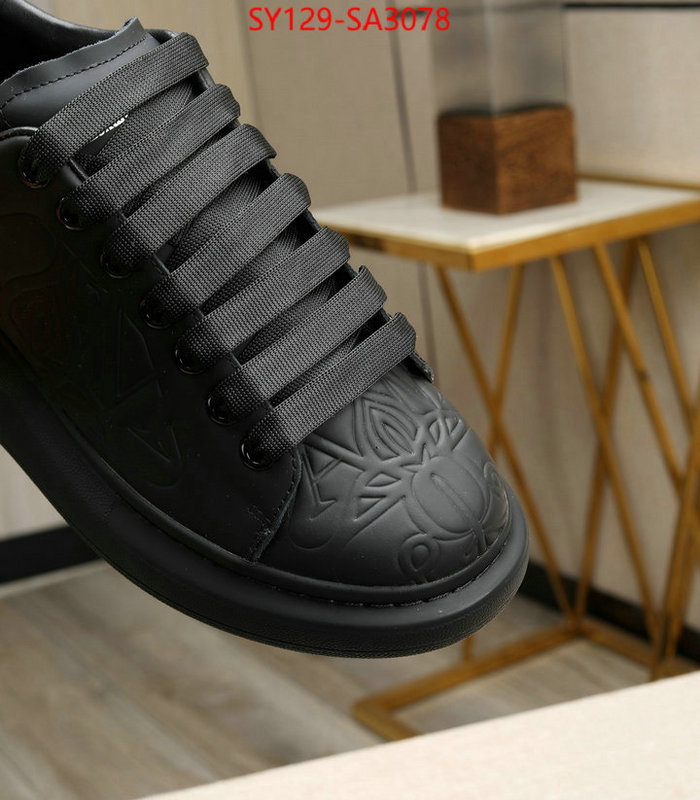 Men Shoes-Alexander McQueen top quality designer replica ID: SA3078 $: 129USD