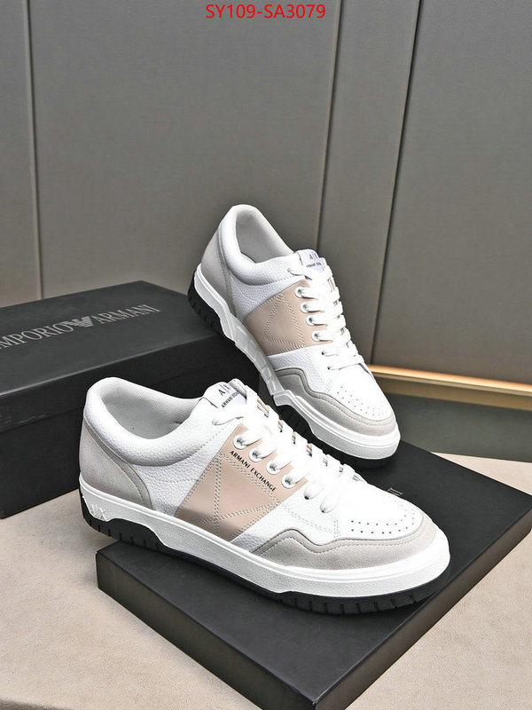 Men shoes-Armani good quality replica ID: SA3079 $: 109USD