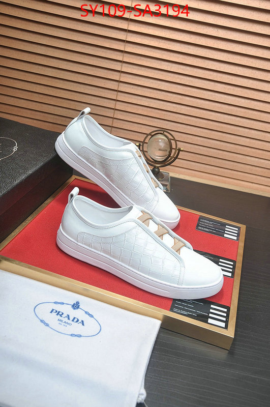 Men shoes-Prada top 1:1 replica ID: SA3194 $: 109USD