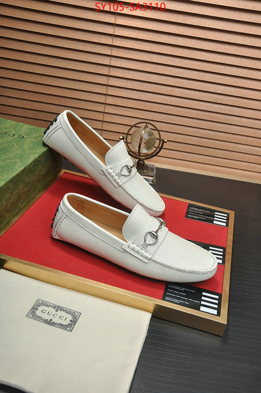 Men Shoes-Gucci top quality fake ID: SA3110 $: 105USD