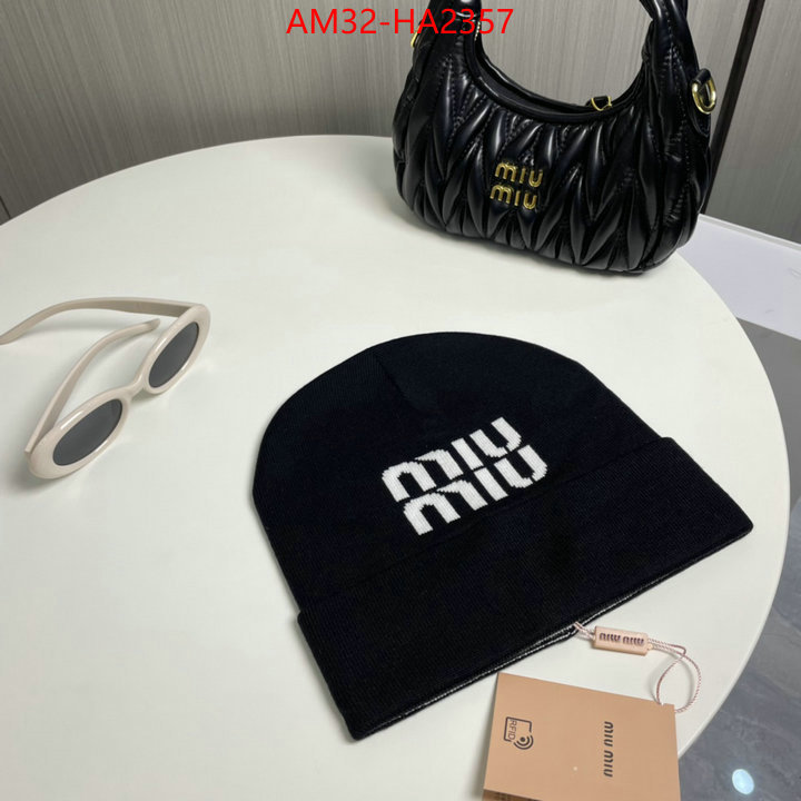 Cap(Hat)-Miu Miu what 1:1 replica ID: HA2357 $: 32USD