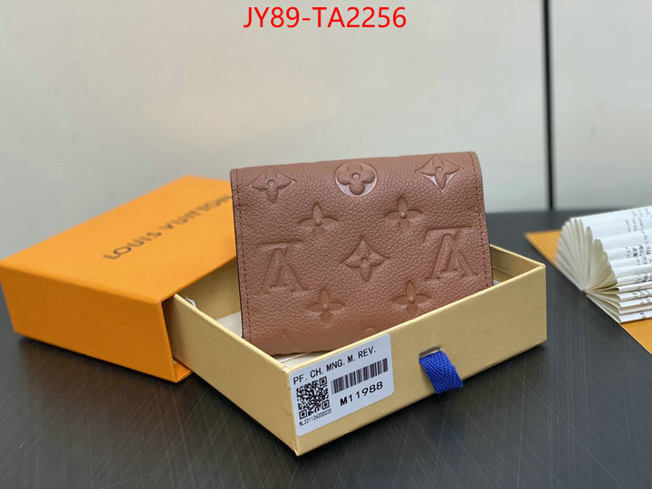 LV Bags(TOP)-Wallet where can you buy a replica ID: TA2256 $: 89USD,