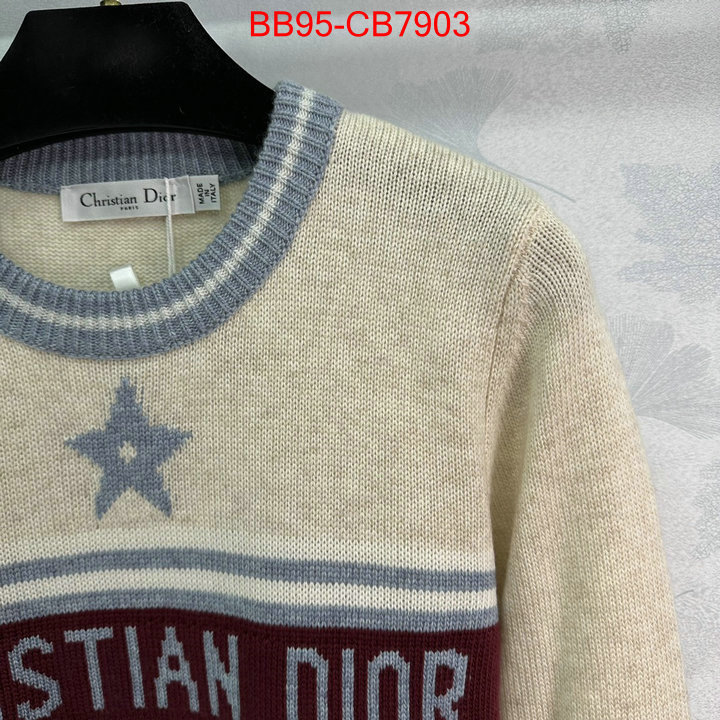 Clothing-Dior aaaaa+ replica designer ID: CB7903 $: 95USD