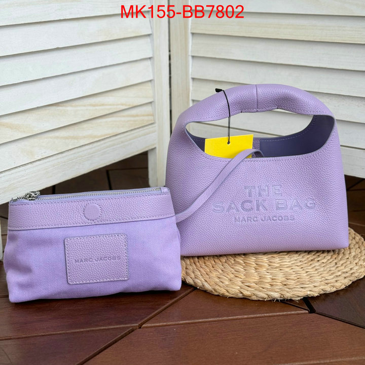 Marc Jacobs Bags(TOP)-Handbag- sale outlet online ID: BB7802 $: 155USD,