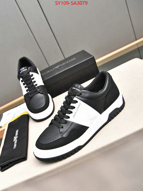 Men shoes-Armani good quality replica ID: SA3079 $: 109USD