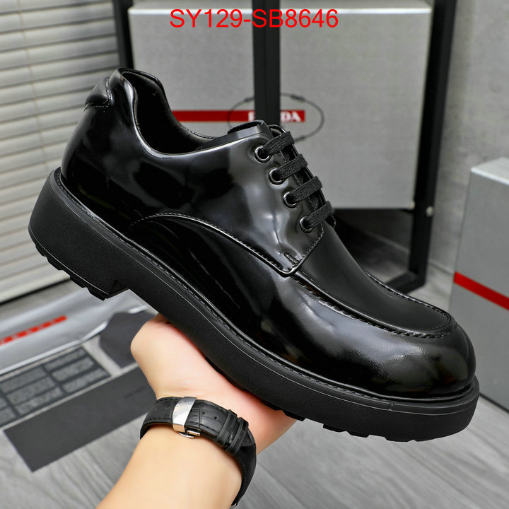 Men shoes-Prada what is top quality replica ID: SB8646 $: 129USD