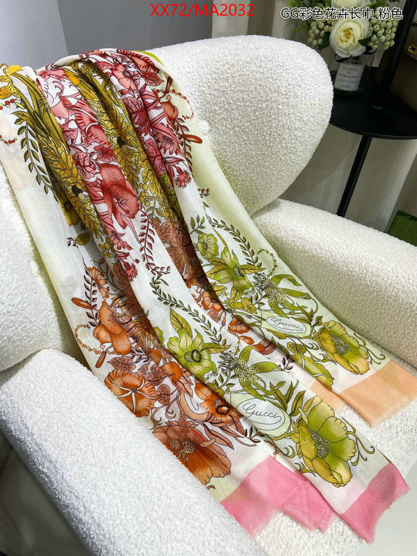 Scarf-Gucci best designer replica ID: MA2032 $: 72USD