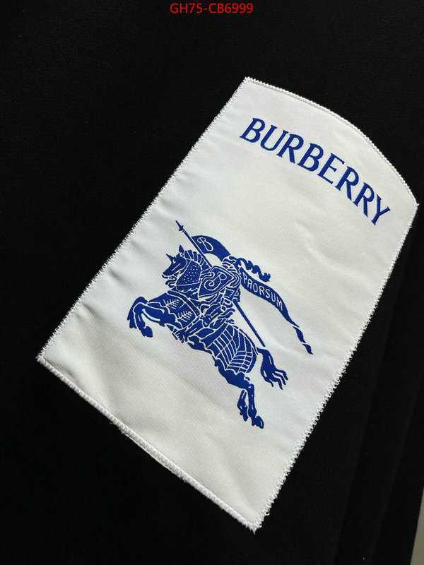 Clothing-Burberry highest quality replica ID: CB6999 $: 75USD