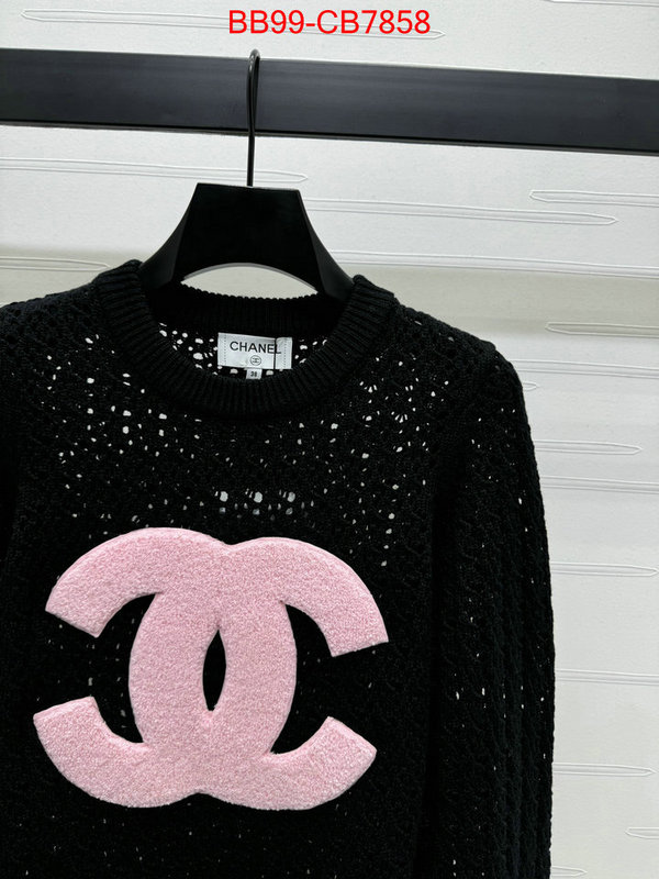 Clothing-Chanel same as original ID: CB7858 $: 99USD