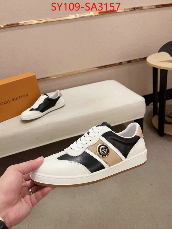 Men Shoes-LV top 1:1 replica ID: SA3157 $: 109USD