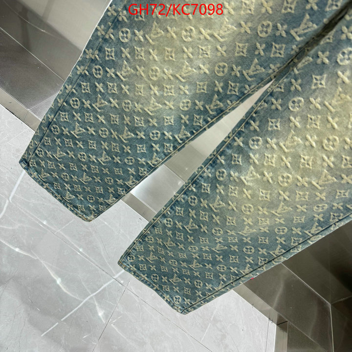 Clothing-LV designer 1:1 replica ID: KC7098 $: 72USD