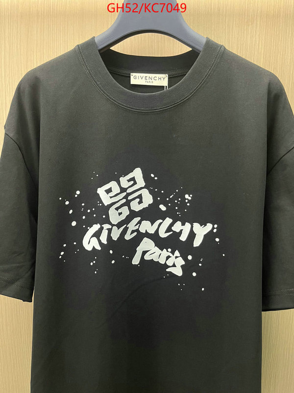 Clothing-Givenchy replica 2024 perfect luxury ID: KC7049 $: 52USD