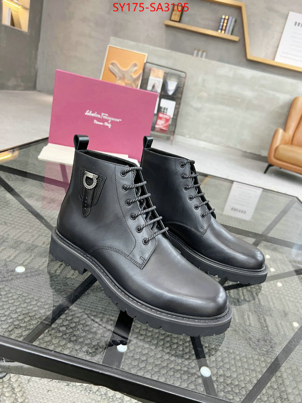 Men shoes-Ferragamo aaaaa+ quality replica ID: SA3105 $: 175USD